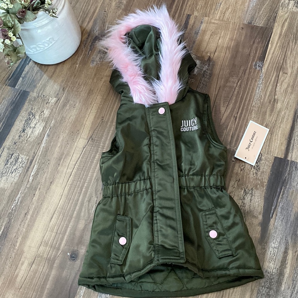 Juicy Couture Puffer Vest 3T